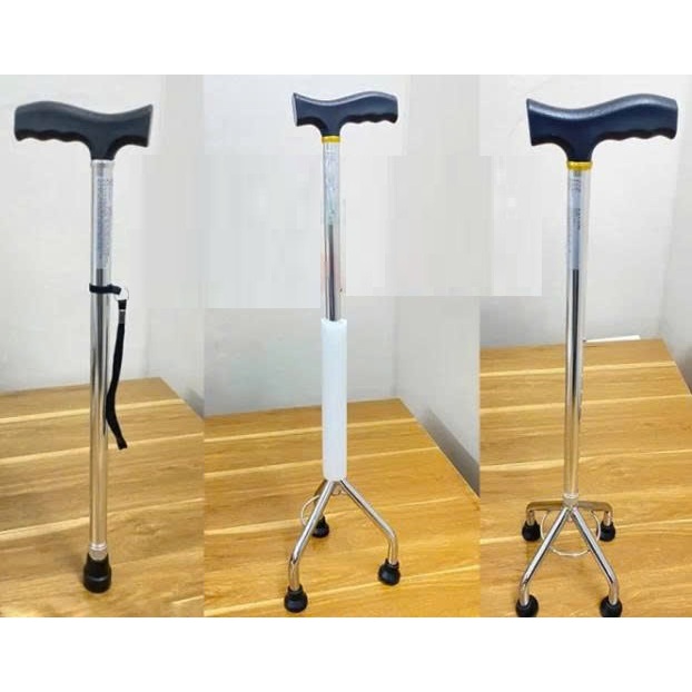 Gậy 1 chân - 3 chân- 4 chân  OROMI,, gậy chống tập đi hỗ trợ di chuyển cho người gặp khó khăn trong việc đi lại