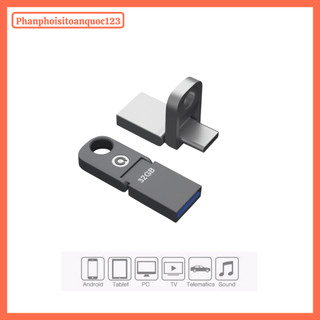 USB OTG ADOL PM300 256GB/128GB/64GB/32GB – USB 3.2 & Type-C – Thiết Kế Gập 2IN1