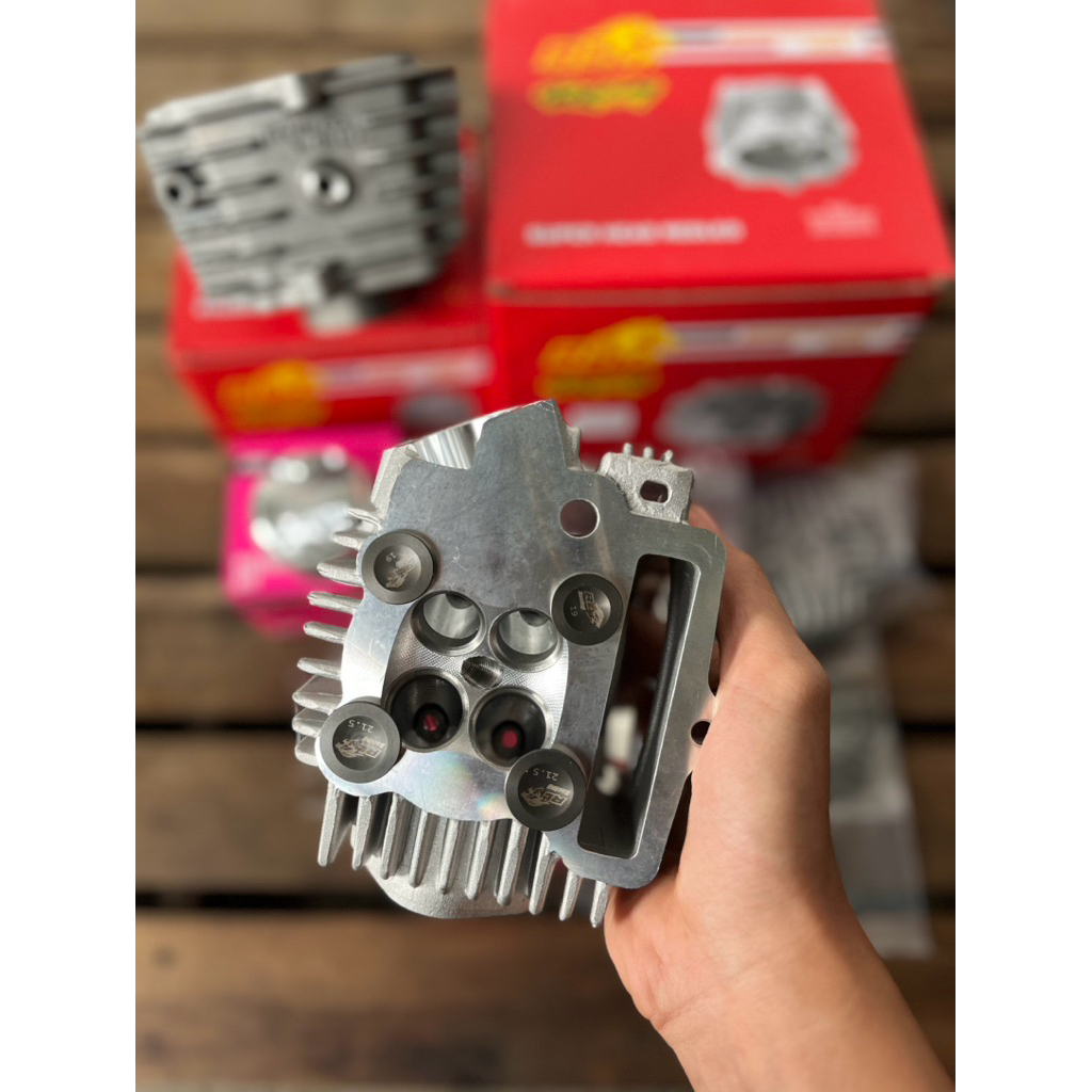 54 đầu lòng kiếng piston 4Val Redleo 19-21.5