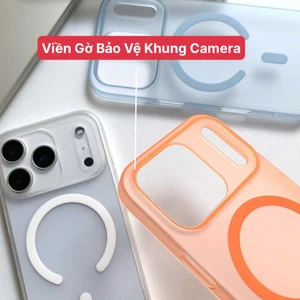 Ốp lưng iPhone Nhám Mờ KiNGBON không ố màu dành cho iphone 14Pro Max đến 17 Pro Max