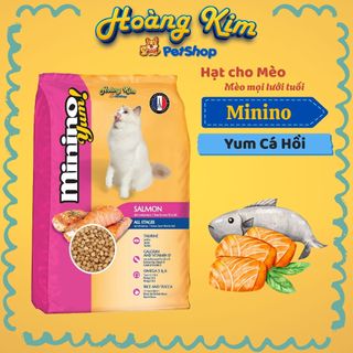 [Bao xá 7,5kg] Hạt mèo Minino Tuna cá ngừ 7,5kg - [Bao xá 8kg] Minino Yum hải sản. Mèo mọi lưới tuổi
