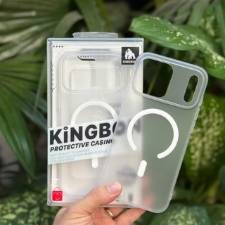 Ốp iPhone KiNGBON PC Nhám Màu KÈM Hộ Trợ Sạc Không Dây Cho iPhone