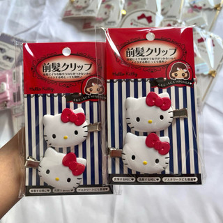 Có sẵn - Set 2 Kẹp Mái Hello Kitty Sanrio Nhật Bản