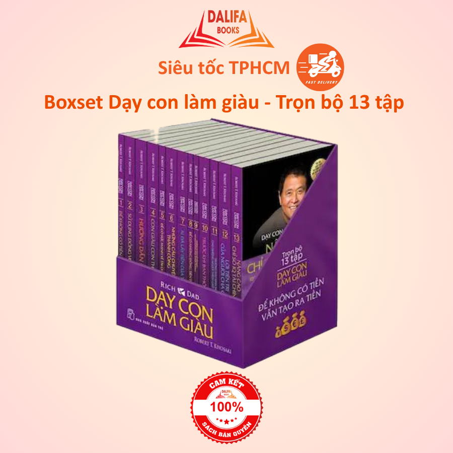 Sách Boxset Combo Dạy Con Làm Giàu (Trọn Bộ 13 Tập) | Shopee Việt Nam
