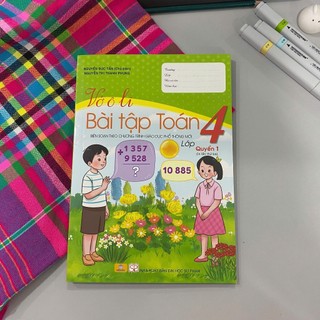 Sách - Combo 2 cuốn Vở Ô Li Bài Tập Toán 4 (Biên Soạn theo CT GDPT mới) - ndbooks