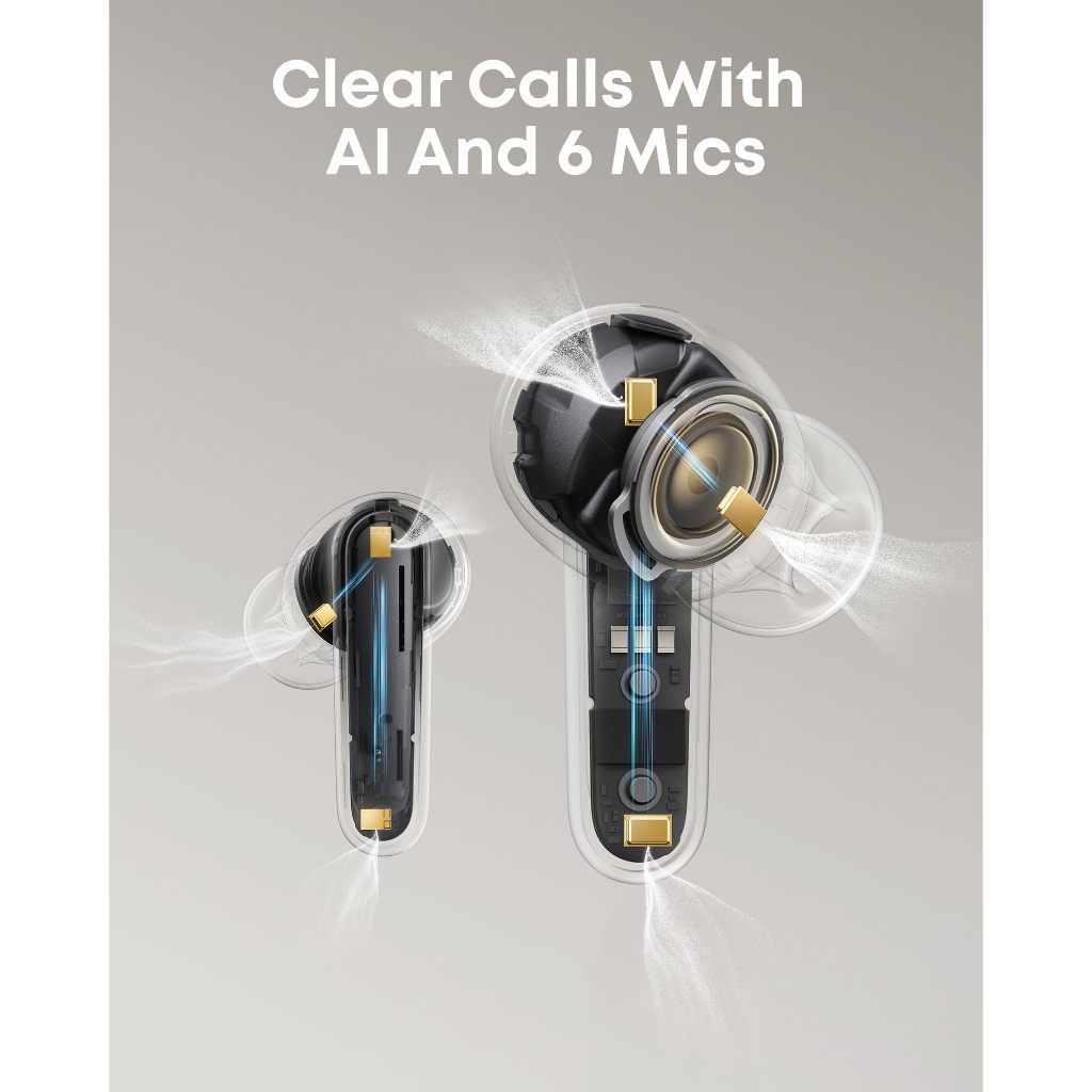Tai nghe bluetooth soundcore P41i chống ồn chủ động, tích hợp cáp USB-C có thể sạc điện thoại | BigBuy360 - bigbuy360.vn