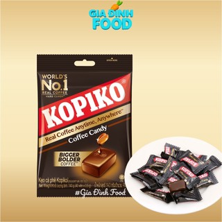 Kẹo cà phê đen Kopiko và cà phê sữa Kopiko 40 viên/ 135g