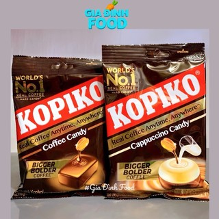 Kẹo cà phê đen Kopiko và cà phê sữa Kopiko 40 viên/ 135g