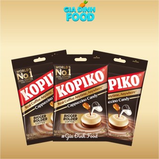 Kẹo cà phê đen Kopiko và cà phê sữa Kopiko 40 viên/ 135g