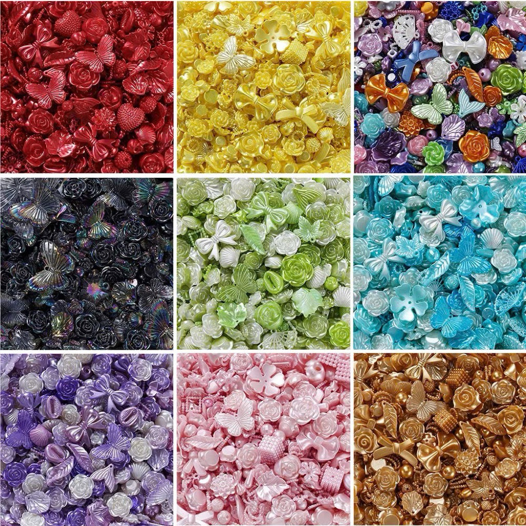 CHARM HOA HỒNG ĐỤC TRANG TRÍ ỐP LƯNG, KẸP TÓC