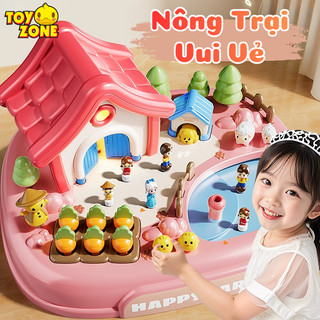 Đồ Chơi Nông Trại Vui Vẻ Fun Farm Điều Khiển Nhân Vật Từ Tính, Mô Phỏng Thế Giới Nông Trại Cho Bé Tưởng Tượng, Sáng Taọ