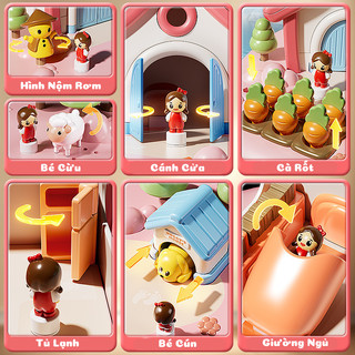Đồ Chơi Nông Trại Vui Vẻ Fun Farm Điều Khiển Nhân Vật Từ Tính, Mô Phỏng Thế Giới Nông Trại Cho Bé Tưởng Tượng, Sáng Taọ