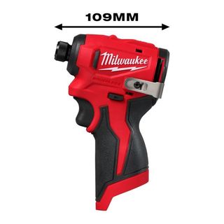 Máy bắt vít động lực Milwaukee M12 BLIDRC nhỏ gọn, động cơ không chổi than, lực mạnh, pin bền
