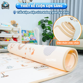[MỚI NHẤT] Thảm Cuộn Trải Sàn Xốp XPE PAKEY Dày 1.5CM, Thảm Cho Bé Tập Đi Tập Bò, 2 Mặt Êm Ái, Chống Nước Chống Trượt