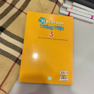 Sách - 35 Đề Ôn Luyện Tiếng Việt 3 - Biên Soạn Theo Chương Trình GDPT mới - ndbooks