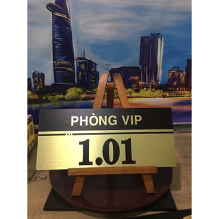 Bảng Phòng Vip, Phòng ban, Phòng chức danh chất liệu ALu kích thước 14x32cm, Thiết Kế Miễn Phí Qua Chat