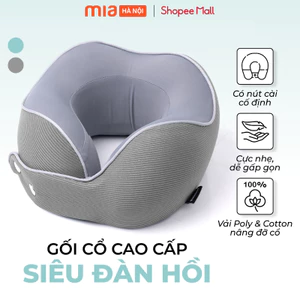 Gối Kê Cổ Chữ U Cao Su Non Thiết Kế Công Thái Học Giảm Đau Cổ Vai - The Travel Star TA33222 Travel Neck Pillow