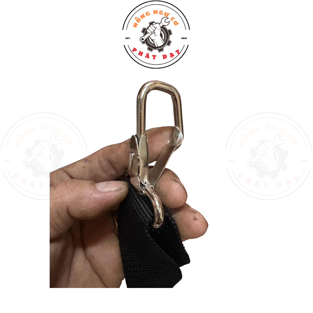 Dây đeo bình xịt điện, Dây đeo máy cắt cỏ, hàng loại 1, dầy, quai inox, dây bố bền, không xoắn