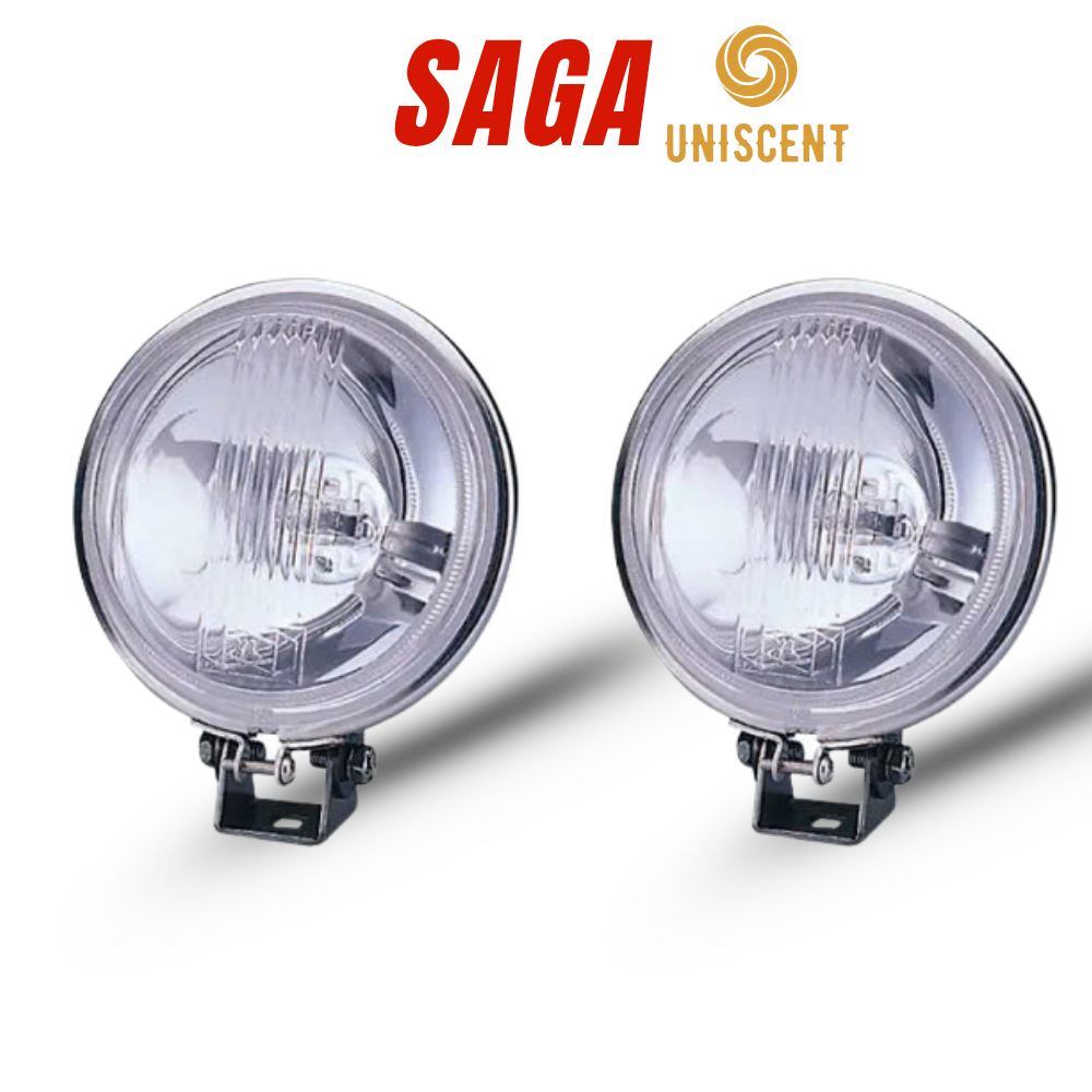 Đèn Gầm 3A/ Đèn Trợ Sáng 3A Inox/ Đèn Phá Sương Cho Ô Tô/ Xe Tải/ Đèn tròn 3A SAGA H3/ 12V/24V