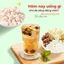 Trà khử ẩm, trà thảo mộc tiêu ẩm, set mix sẵn 4 vị: Hoàng kỳ, bạch linh, sơn tra, trần bì