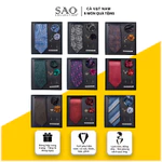 Cà Vạt Nam Combo 5 Món Cao Cấp – Cà Vạt Lụa, Khăn, Kẹp, Ghim, Măng Sét – Phụ Kiện Vest Quà Tặng Lịch Lãm (CVQT-L4) — ảnh 1