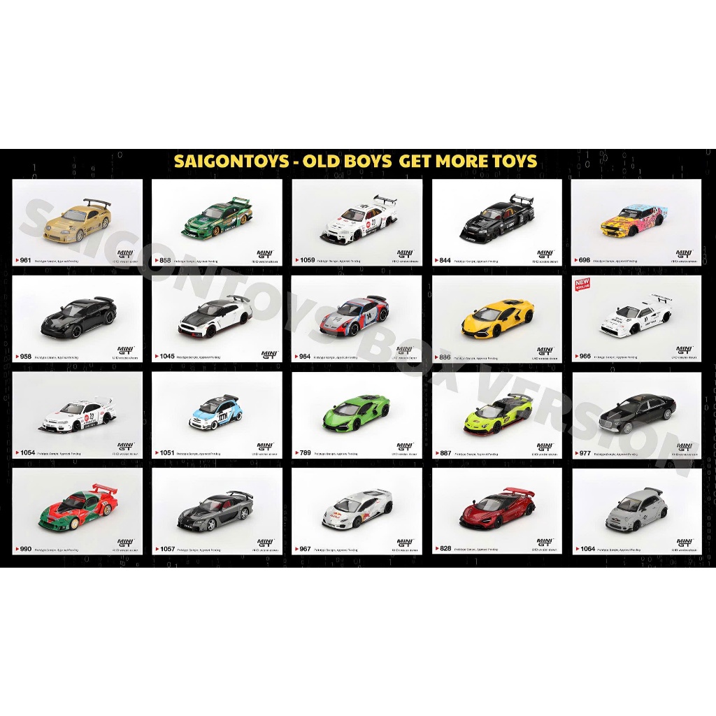 Mini gt - Giá Tốt, Sale Tháng 08, Ship 0 Đồng | Shopee Việt Nam