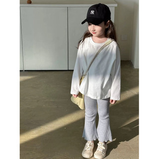 Quần ống loe bé gái Batala Kids, QUẦN LOE BÉ GÁI 8 MÀU CHẤT THUN GÂN cho bé từ 9-25kg