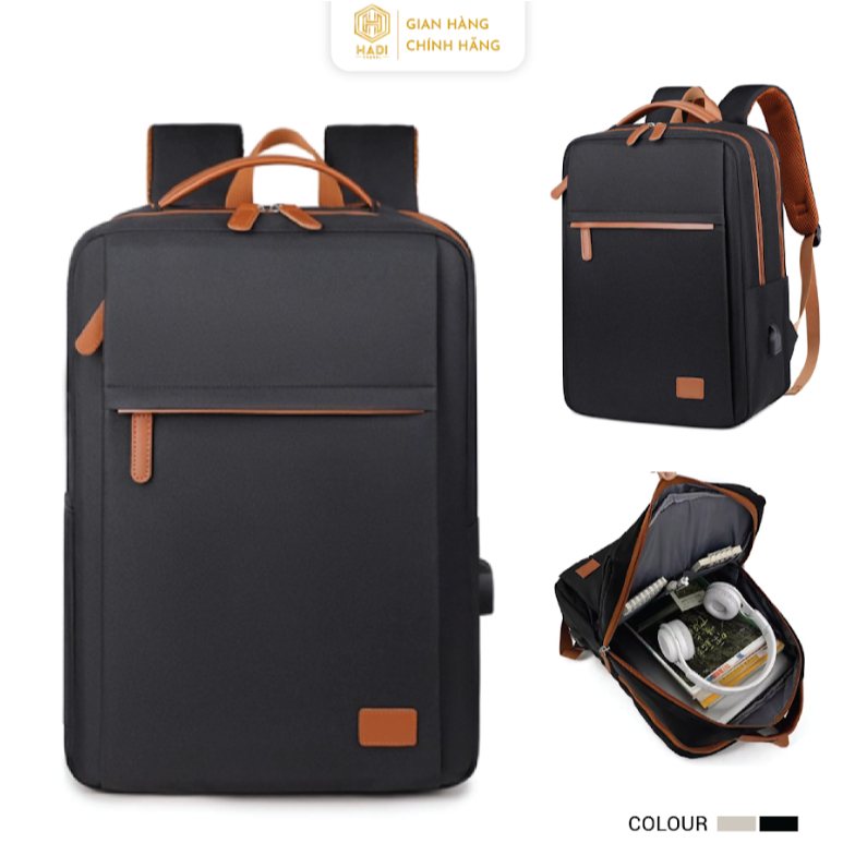 Balo du lịch Balo đựng laptop đa năng vải oxford chống thấm nước chống sốc B61 - Bag