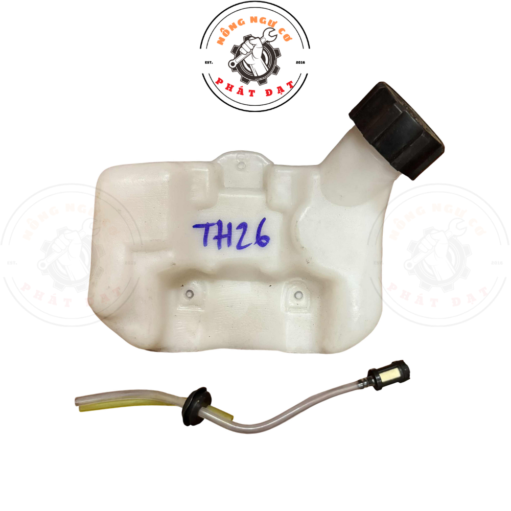Bình xăng lớn máy cắt cỏ KAWASAKI TH23/26, nhựa nguyên sinh dày như zin, chắc chắn, vừa khớp