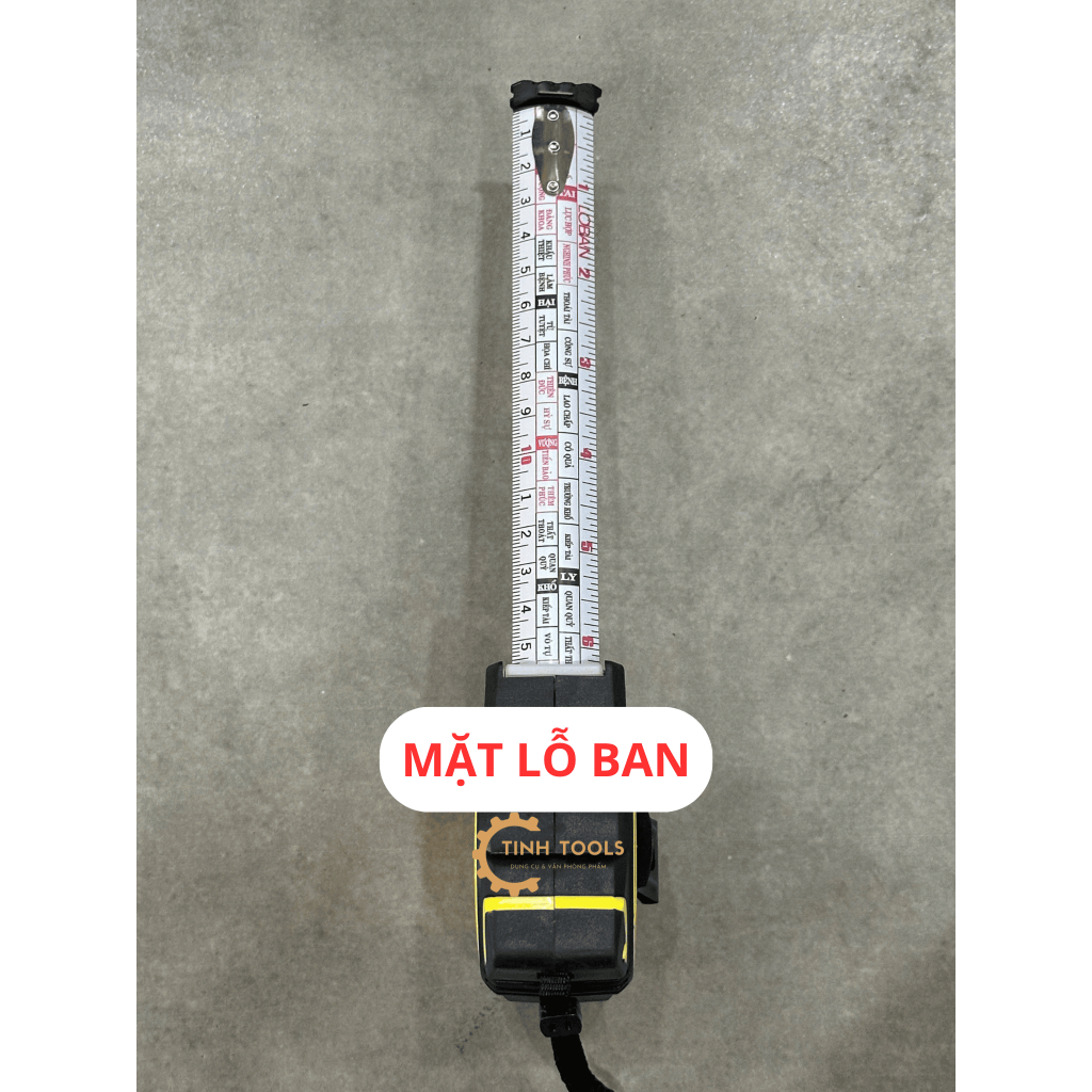 Thước Kéo | Thước Cuộn Yan Cao Cấp Bọc Nhựa Có Chế Độ Autolock Tự Hãm Đủ Size 3m - 5m - 7.5mm - 10m
