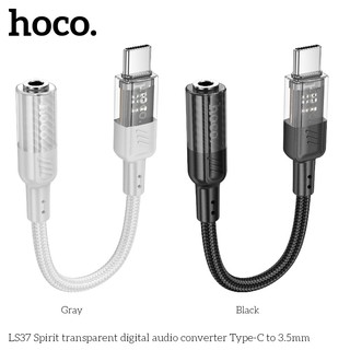 Bộ chuyển đổi âm thanh Hoco LS37 Spirit TypeC sang 3.5 (Đen)