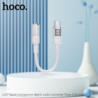 Bộ chuyển đổi âm thanh Hoco LS37 Spirit TypeC sang 3.5 (Đen)