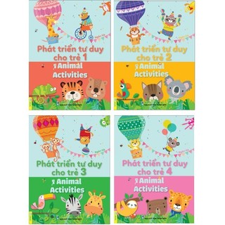 Sách - Phát Triển Tư Duy Cho Trẻ - Animal Activities (Song ngữ Anh Việt) - ndbooks