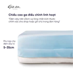 [Hỏa tốc] Bộ ga giường 3 món lụa Tencel 60s GIA AN HOME DECOR size 2mx2m và 2m2x2m gồm 1 drap bo chun 2 vỏ gối nằm — ảnh 3