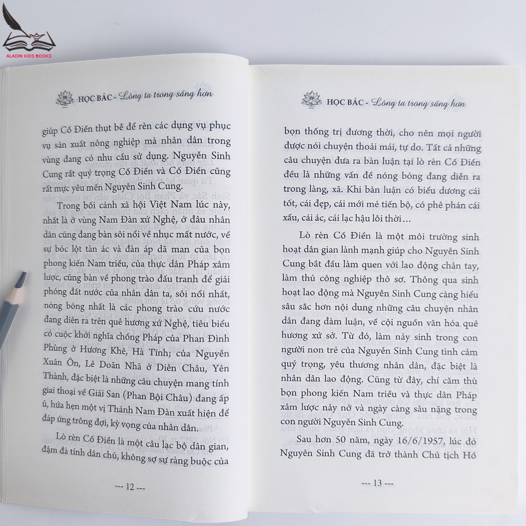 Sách- Học Bác Lòng Ta Trong Sáng Hơn