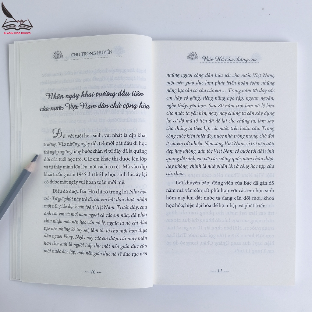 Sách Bác Hồ Của Chúng Em – Chu Trọng Huyến – NXB Văn Học