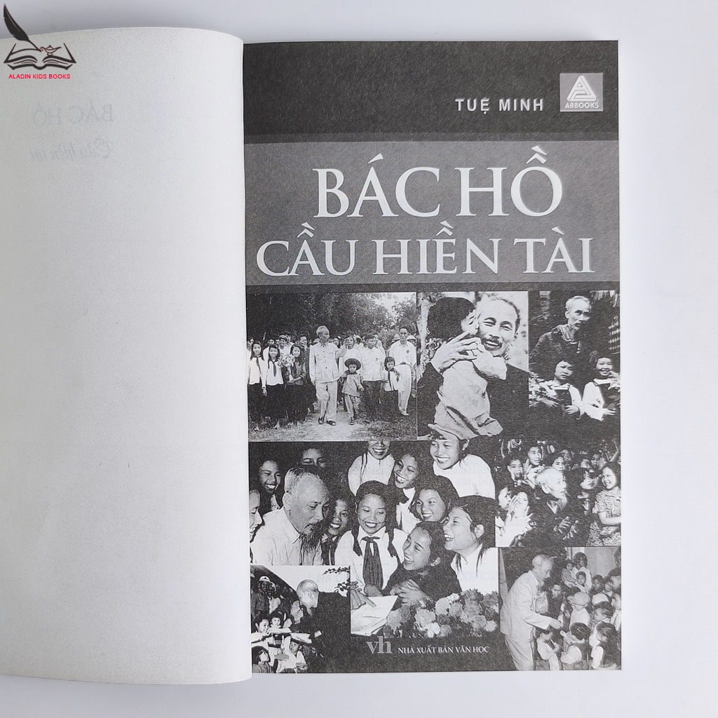 Sách-Bác Hồ Cầu Hiền Tài - Tuệ Minh - ABBOOKS - Bìa mềm