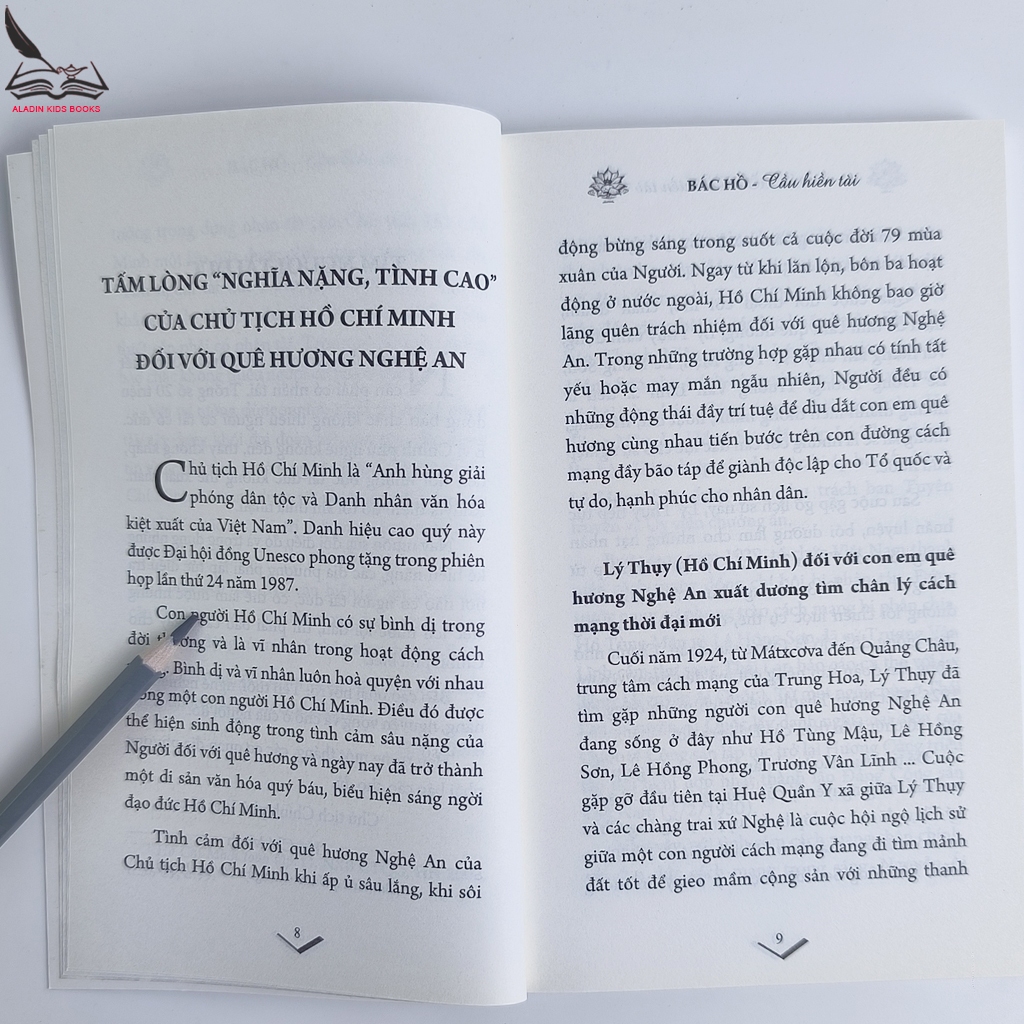 Sách-Bác Hồ Cầu Hiền Tài - Tuệ Minh - ABBOOKS - Bìa mềm