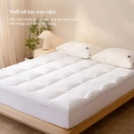 Topper Mây Microfiber Ru9 Cao Cấp 8cm | Lông Vũ Nhân Tạo Êm Ái Bọc Trọn Nệm Chuẩn Khách Sạn 5 Sao | Đủ kích thước — ảnh 6