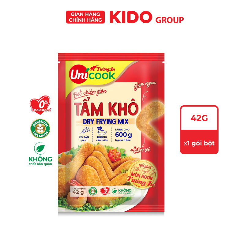 [Quà tặng không bán] Bột Tẩm Khô TA Unicook 42g