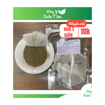 Bột ngâm phụ khoa thảo dược Đông Y Xuân Tầm-Dược liệu tự nhiên vệ sinh phụ nữ hàng ngày bịch 10 túi