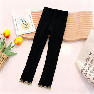 QuầN đùI Cho Bé GáI Legging Bé GáI CạP Cao ÔM SáT ThoảI MáI, ChấT LiệU ThoáNg Khí QuầN Legging