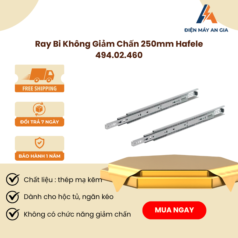 Ray Bi 3 Tầng Hafele 494.02.460/494.02.461/494.02.462/494.02.463/494.02 ...