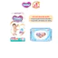 Combo 02 quà : 01 gói tã quần Bobby Premium XXL48+4 & 01 gói Khăn ướt Bobby 80 miếng