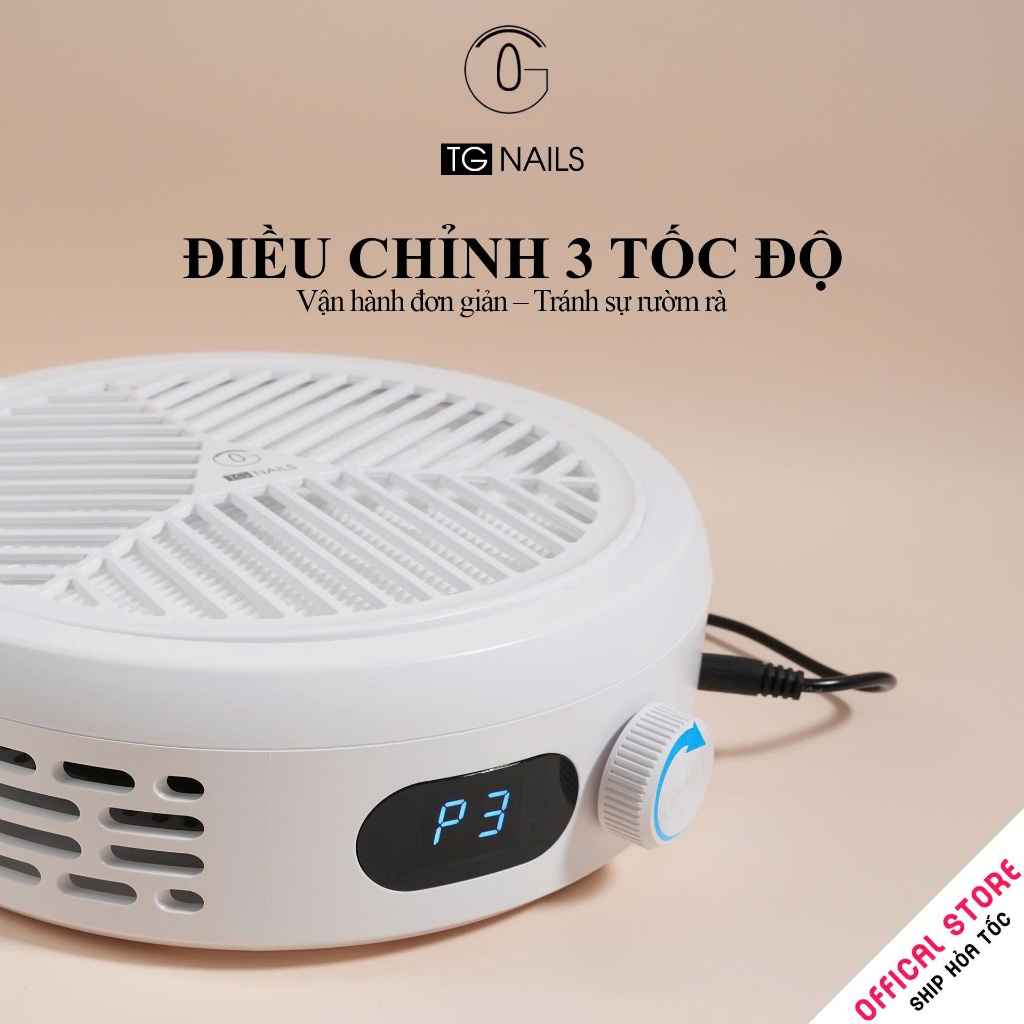 Máy hút bụi móng tay TG NAILS model WL-632 cắm trực tiếp