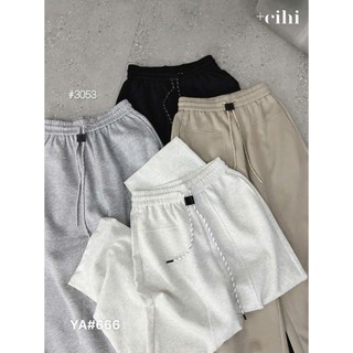 Quần Nỉ Nổi Viền ELEGANTE Chất Liệu Cực Kì Dày Dặn, Phong Cách, Dễ Phối Đồ 55575