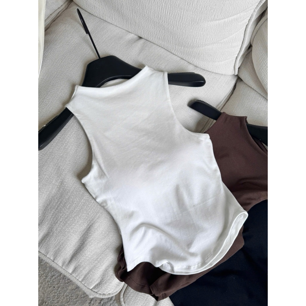 [ TYCLOTHING ] Áo Ba Lỗ Vạt Bầu - Hàng Thiết Kế - 3 Màu - Nữ