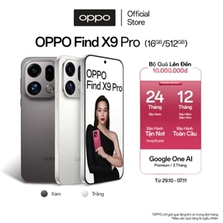 Điện thoại OPPO Find X9 Pro (16GB/512GB) - Hàng chính hãng