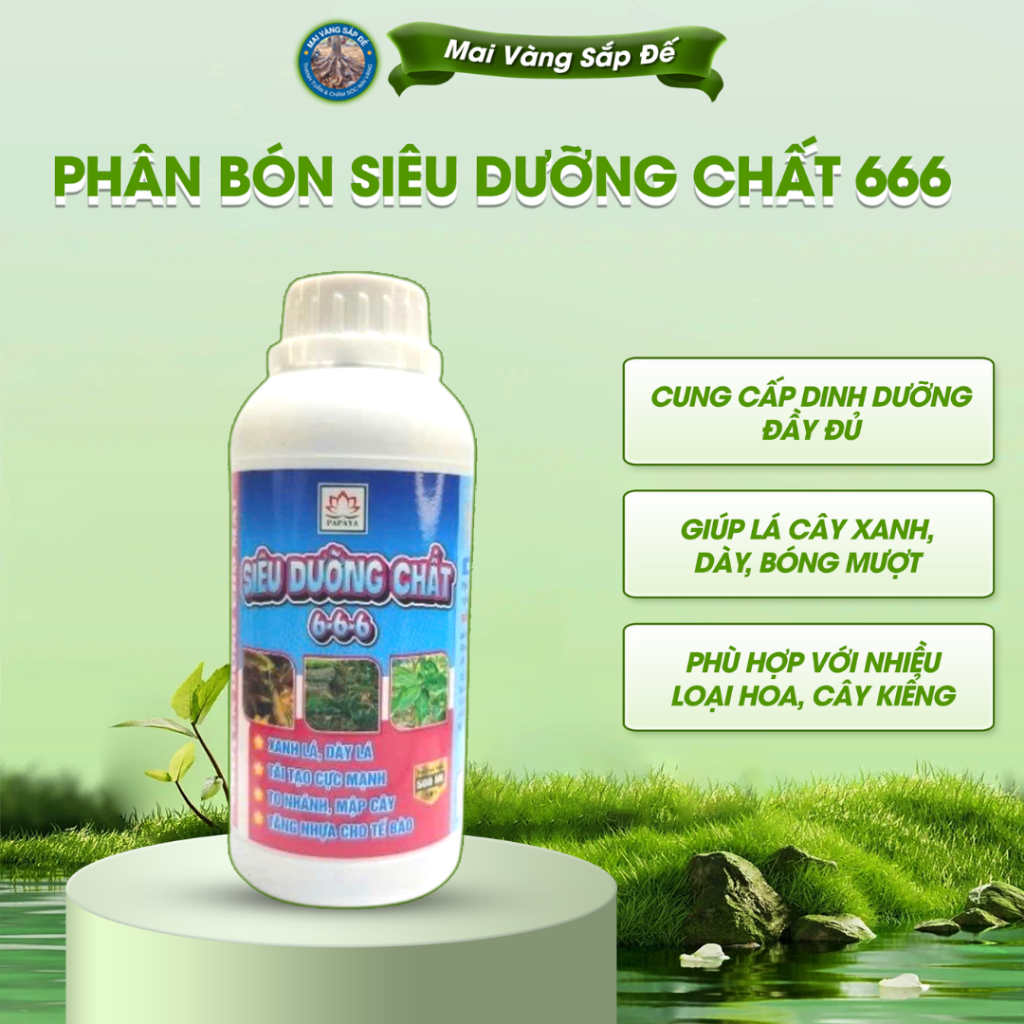 Phân Bón Siêu Dưỡng Chất 666 Tăng Trưởng Mạnh, Chuyên Cung Cấp Dinh ...