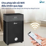 Máy Hút Ẩm Block FujiE HM-920ED, công suất 20 Lít/ngày, có kết nối wifi và kết hợp lọc không khí — ảnh 8